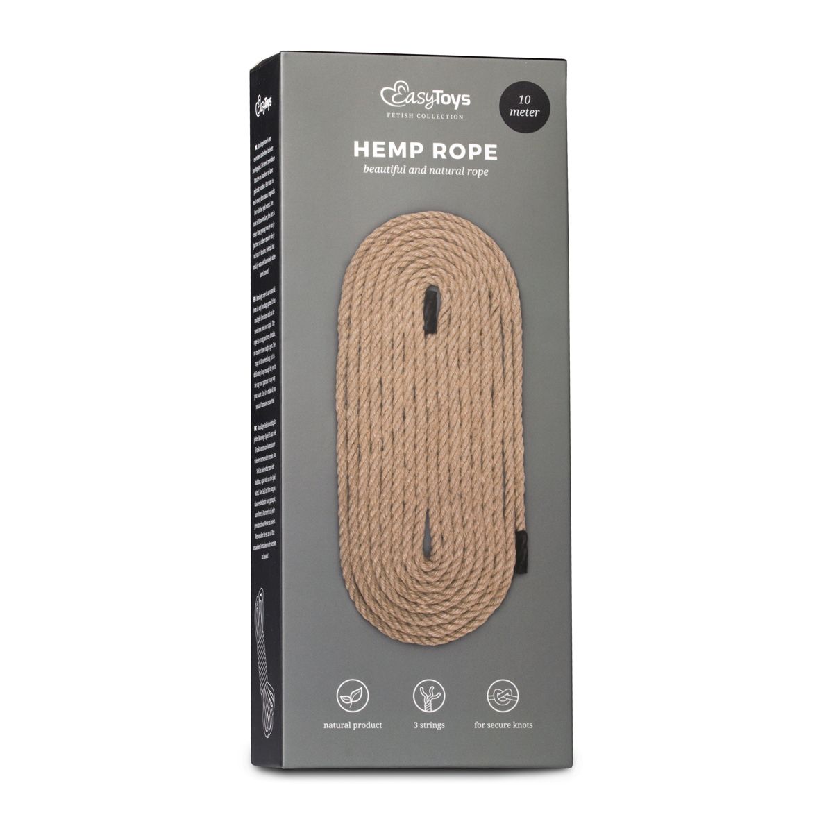 Hemp Bondage Rope - 10M (1)