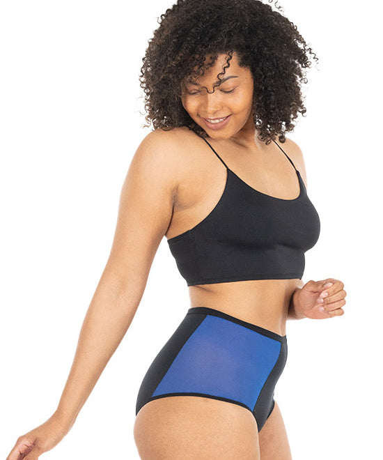 Culotte Vita Alta Nero - linea Bloomin (1)