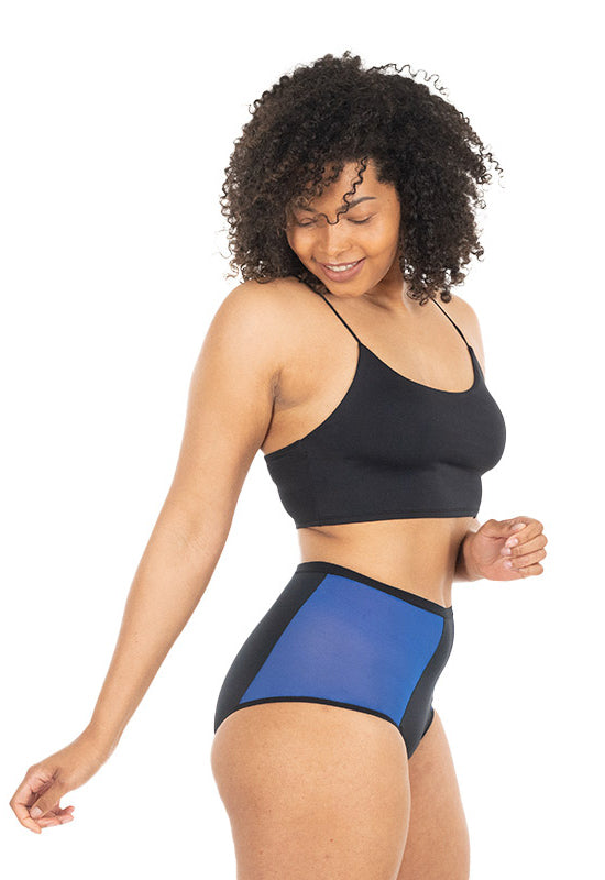 Culotte Vita Alta Nero - linea Bloomin (1)