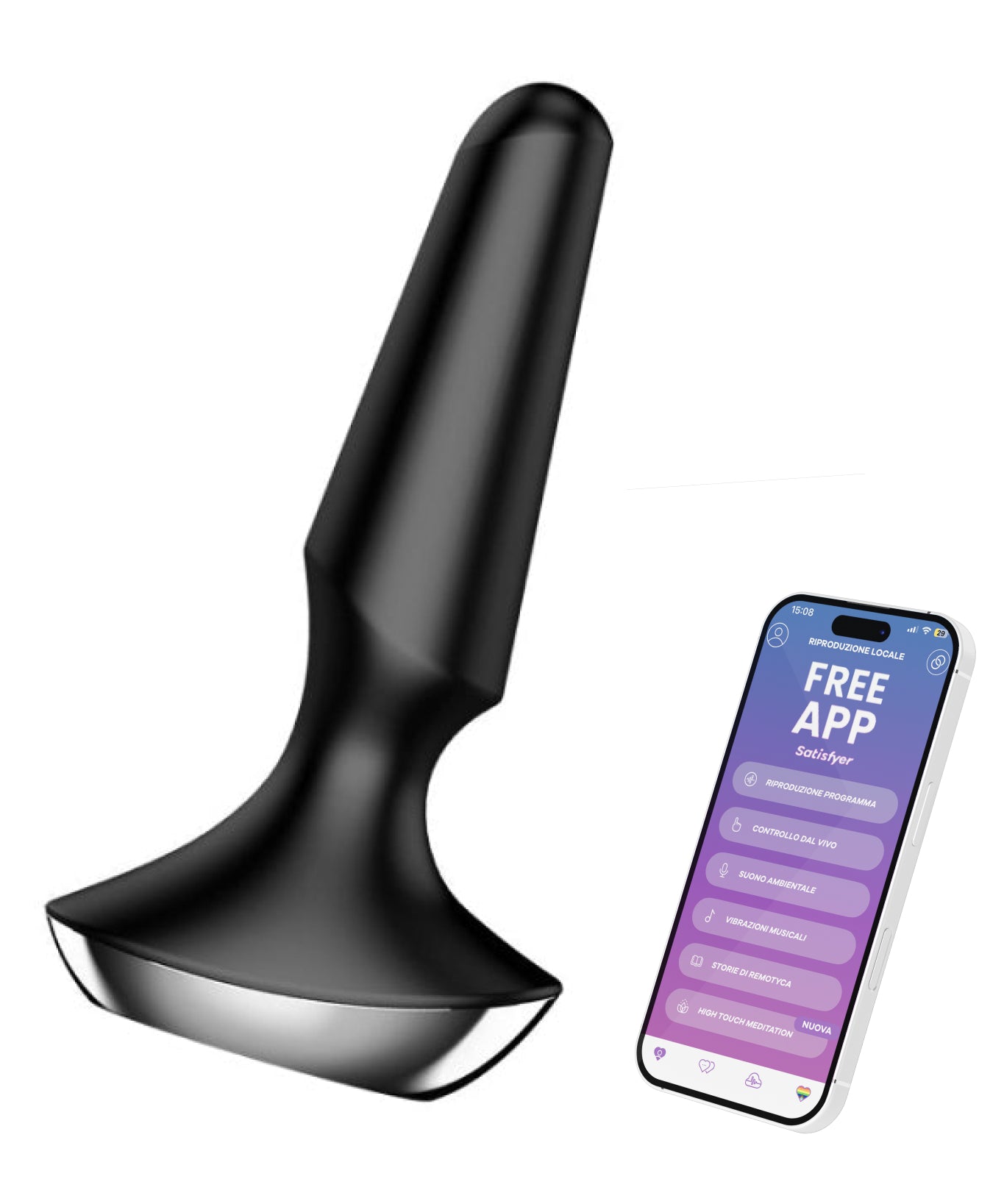 Satisfyer Plug-ilicious 2 - Vibratore Anale Satisfyer