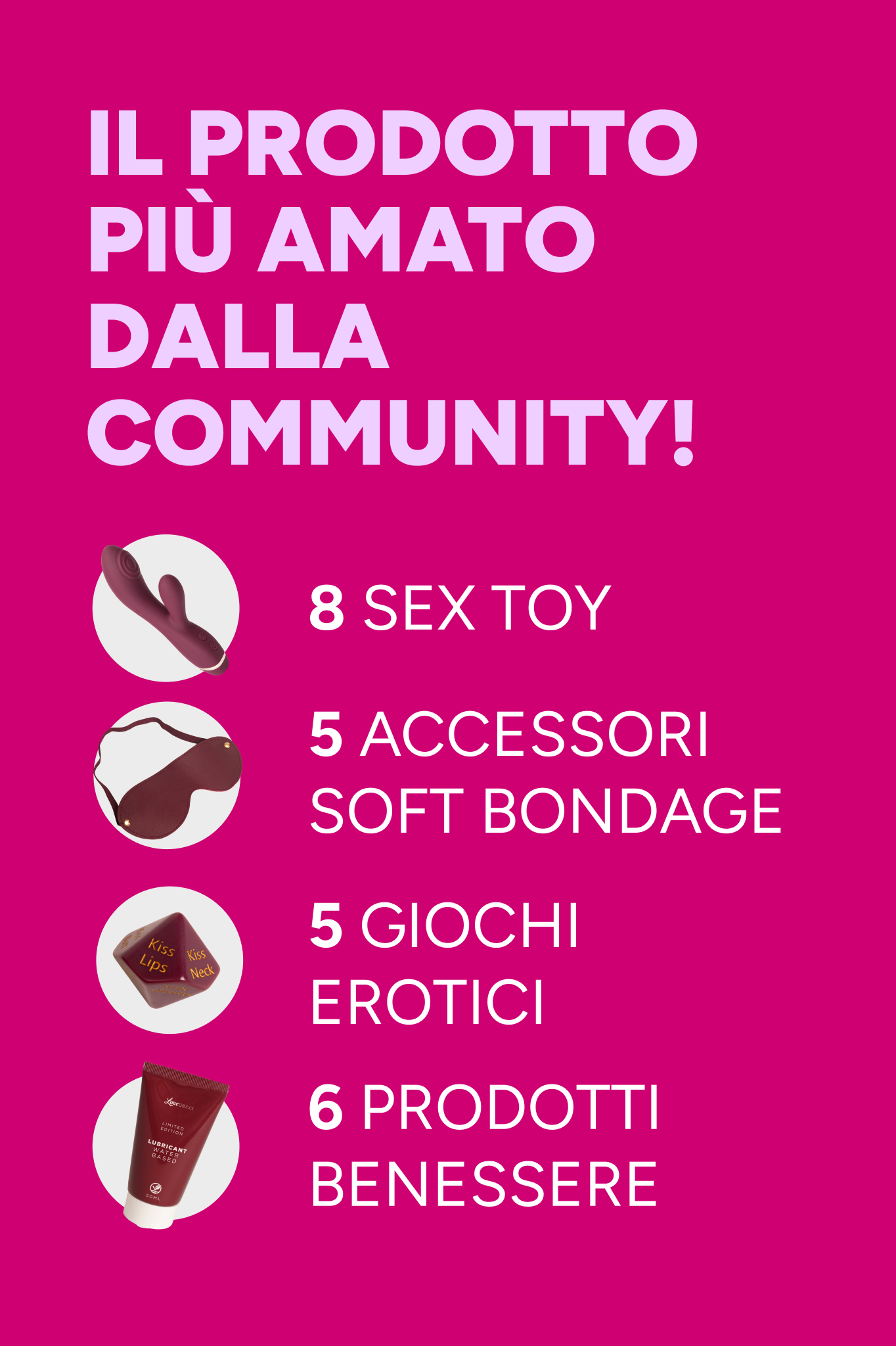Calendario dell'Ah...Vengo Permanent Collection - Giochi erotici MySecretCase