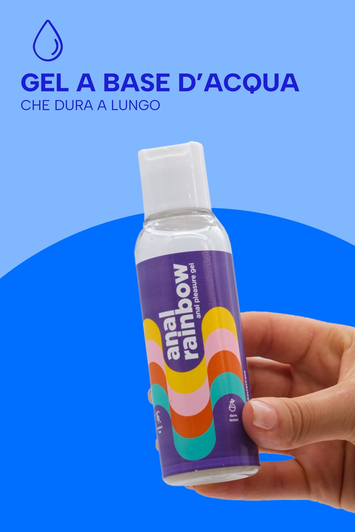 Anal Rainbow – 100ml - Lubrificante Anale MySecretCase