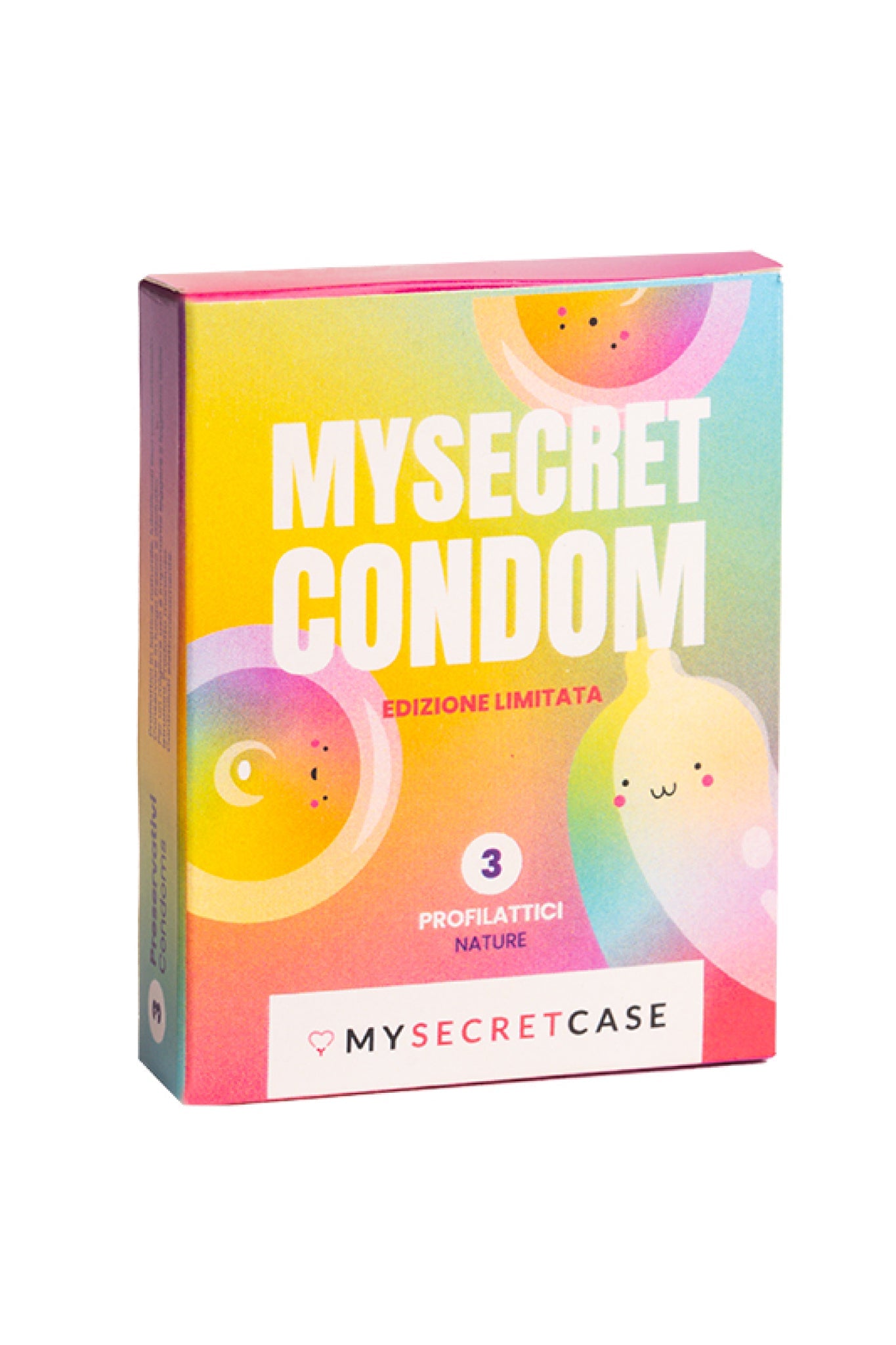 MySecret Condom - 3 pz - Preservativi Classici MySecretCase