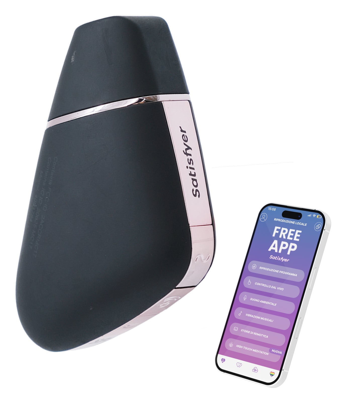 Satisfyer Love Triangle - Succhia Clitoride Satisfyer