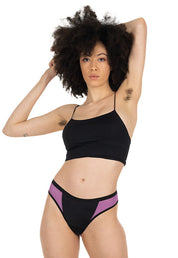 Tanga Nero - linea Bloomin (2)
