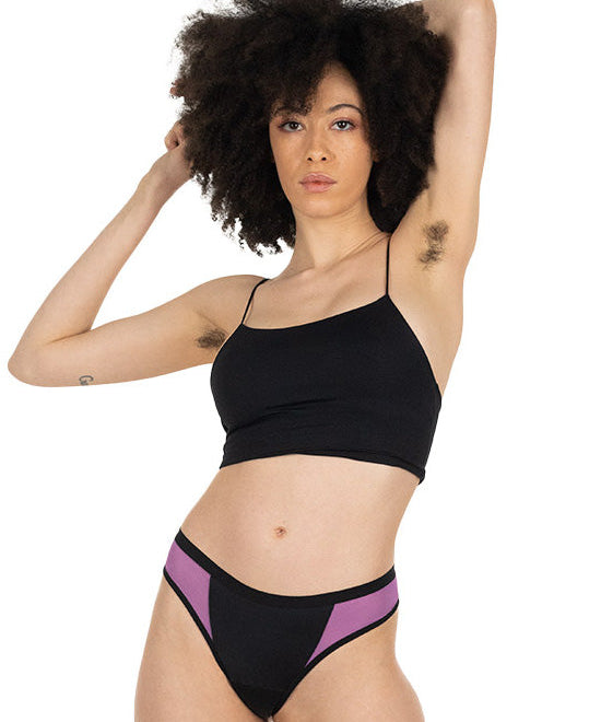Tanga Nero - linea Bloomin (2)