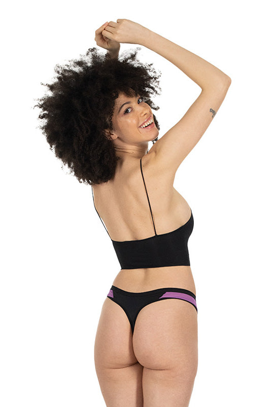 Tanga Nero - linea Bloomin (3)