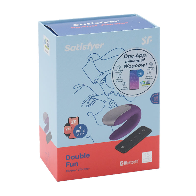 Double Fun - Vibratore a C Satisfyer