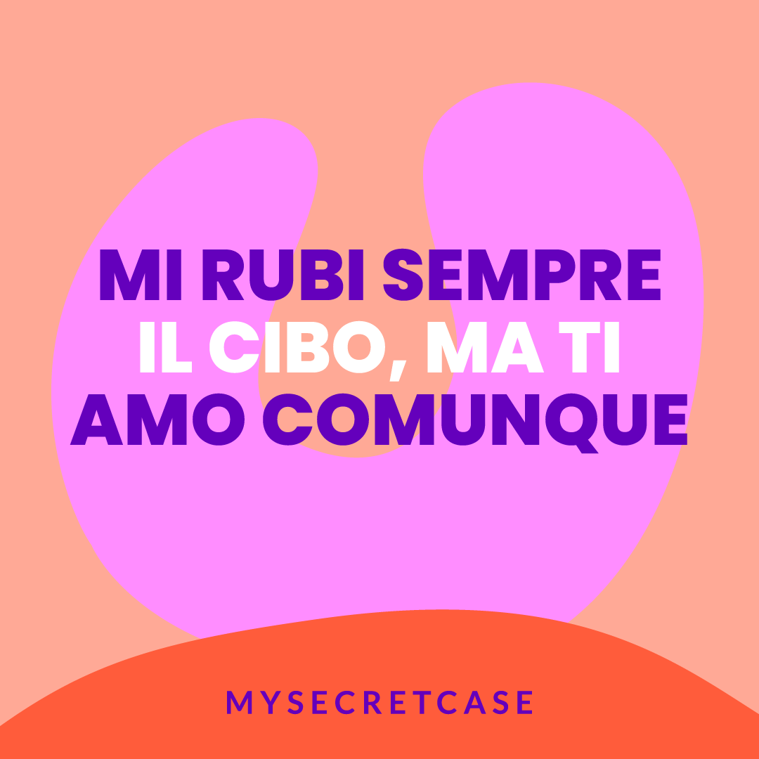Mi Rubi Sempre il Cibo - Buoni regalo MySecretCase