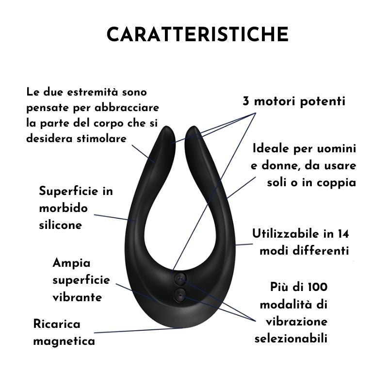 Partner Multifun 2 - Vibratore Multifunzione Satisfyer
