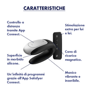 Double Fun - Vibratore a C Satisfyer