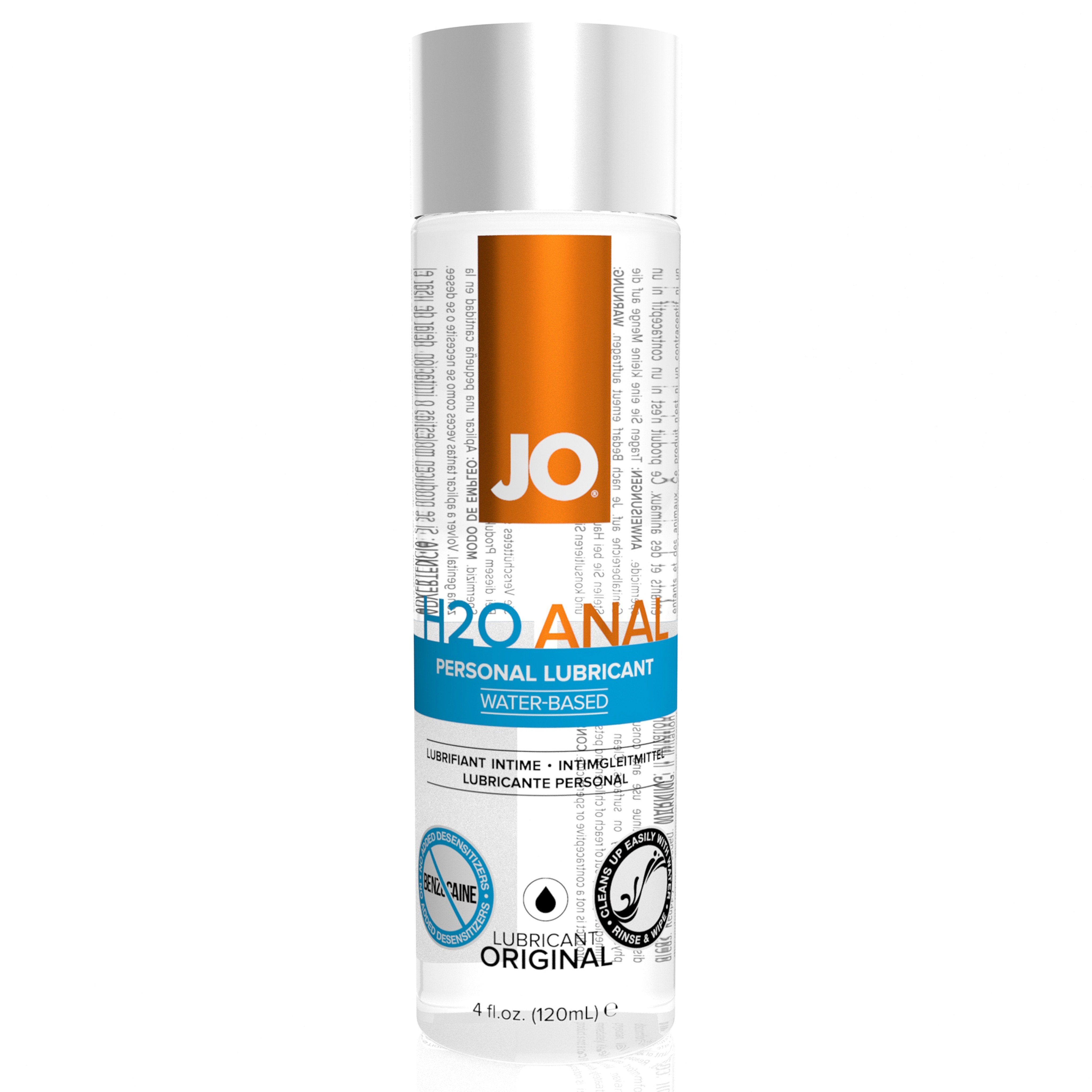 Anal H2O Lubricant – 120 ml - Lubrificante Anale System Jo